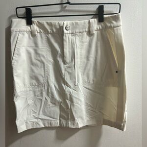 Polo Ralph Lauren White Golf Skirt
